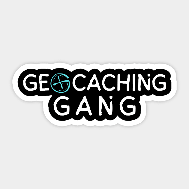 Geocaching Gang Sticker by The WYLD Tribe